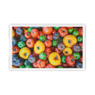 Farms   Colorful Tomato Harvest Acrylic Tray