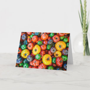 Farms   Colorful Tomato Harvest Card