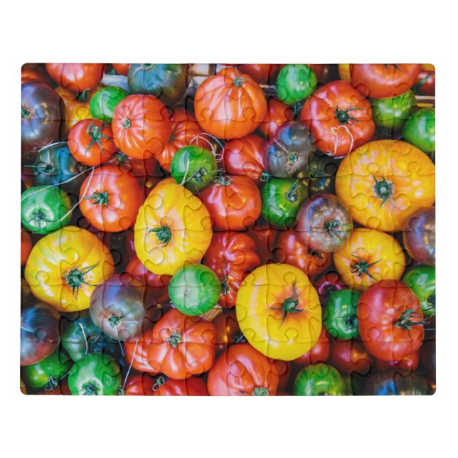Farms | Colorful Tomato Harvest Jigsaw Puzzle (Puzzle Horizontal)