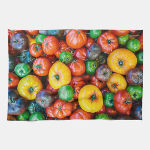 Farms   Colorful Tomato Harvest Kitchen Towel