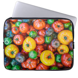 Farms | Colorful Tomato Harvest Laptop Sleeve