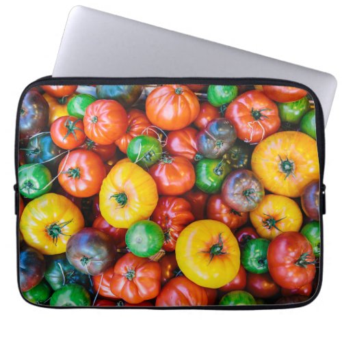 Farms  Colorful Tomato Harvest Laptop Sleeve