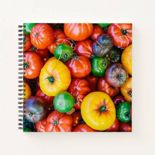 Farms  Colorful Tomato Harvest Notebook