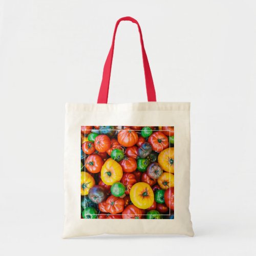 Farms  Colorful Tomato Harvest Tote Bag