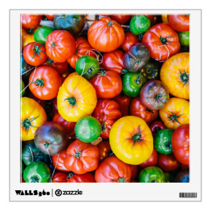 Farms Colorful Tomato Harvest Wall Decal