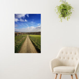 Farms   English Countryside Dirt Road Foam Board