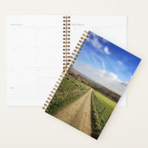 Farms English Countryside Dirt Road Planner