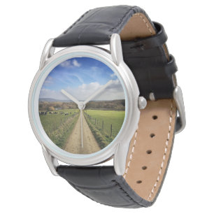 Farms English Countryside Dirt Road Watch