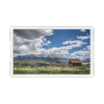 Farms | Farm Below the Colorado Mountains Acrylic Tray