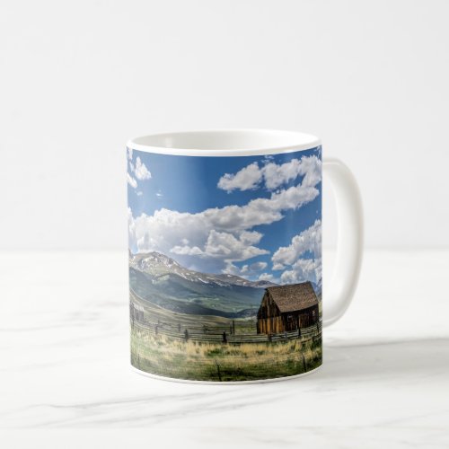 Farms  Farm Below the Colorado Mountains Coffee Mug