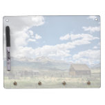 Farms | Farm Below the Colorado Mountains Dry Erase Board With Keychain Holder