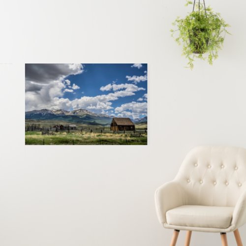 Farms  Farm Below the Colorado Mountains Foam Board