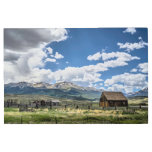 Farms | Farm Below the Colorado Mountains Metal Print