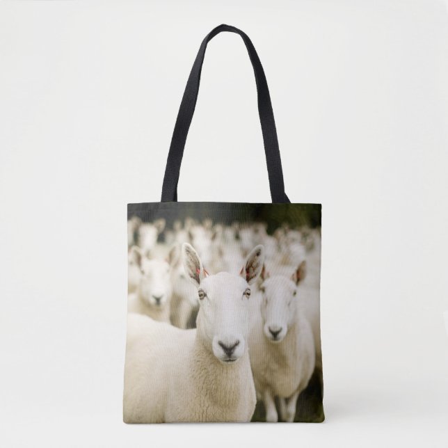 Farms | Herd of Sheep Tote Bag (Front)