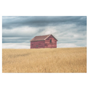 Farms   Old Red Barn Gallery Wrap