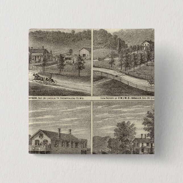 Farms, residences, stores button (Front)