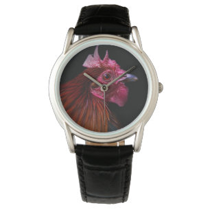 Farms Rooster Head Shot Watch