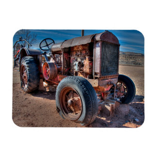 Farms | Rusty Antique Tractor Magnet