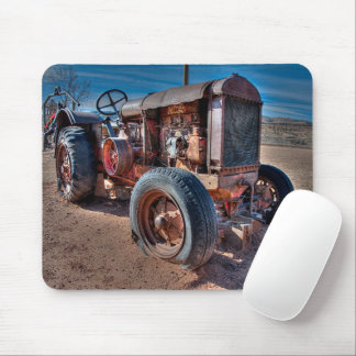 Farms | Rusty Antique Tractor Mouse Pad