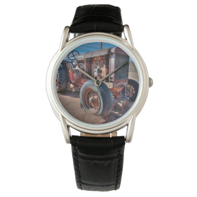 Farms | Rusty Antique Tractor Watch (Front)