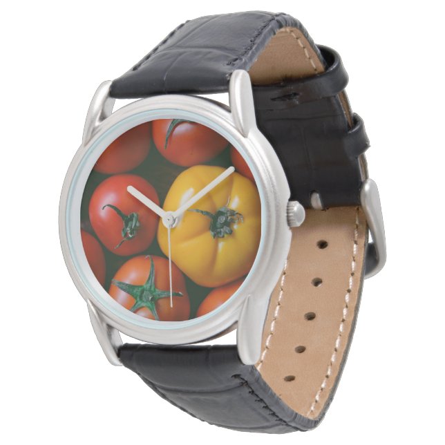 Farms | Shiny Red & Yellow Tomatoes Watch (Angled)