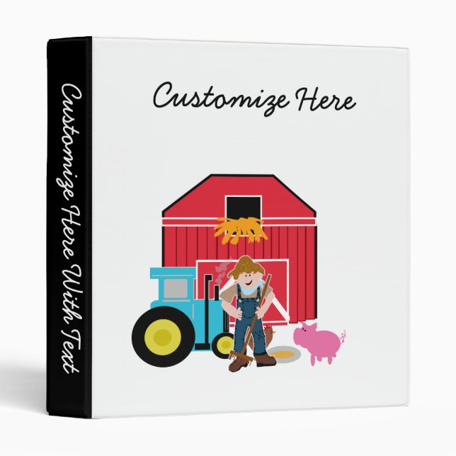 Farmyard Binder (Front/Spine)