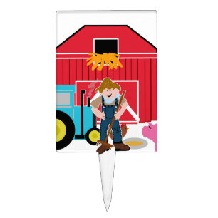 Farmyard Cake Topper