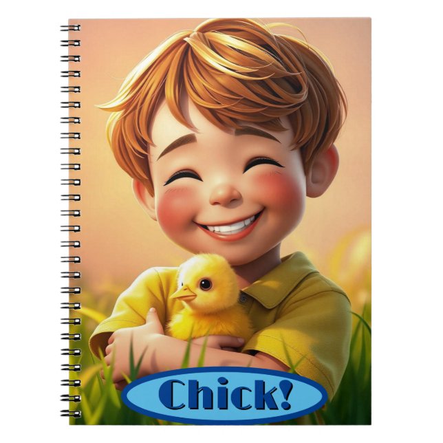 Farmyard Chums Chick Notebook (Front)
