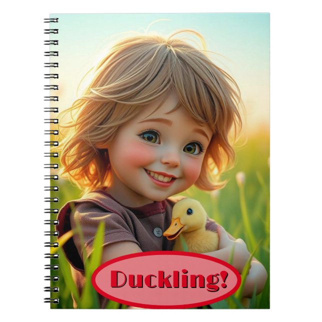 Farmyard Chums Duckling Notebook (Front)