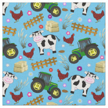 Farmyard Cow Pattern