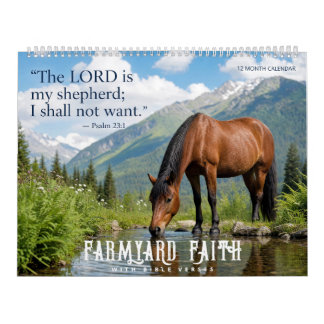 Farmyard Faith Calendar - With Bible Verses