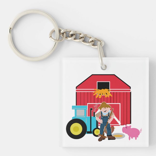 Farmyard Keychain (Front)
