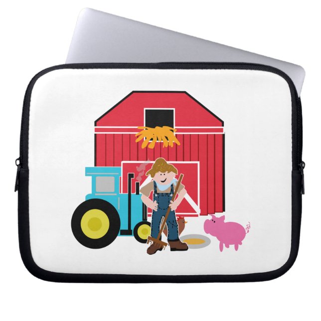 Farmyard Laptop Sleeve (Front)