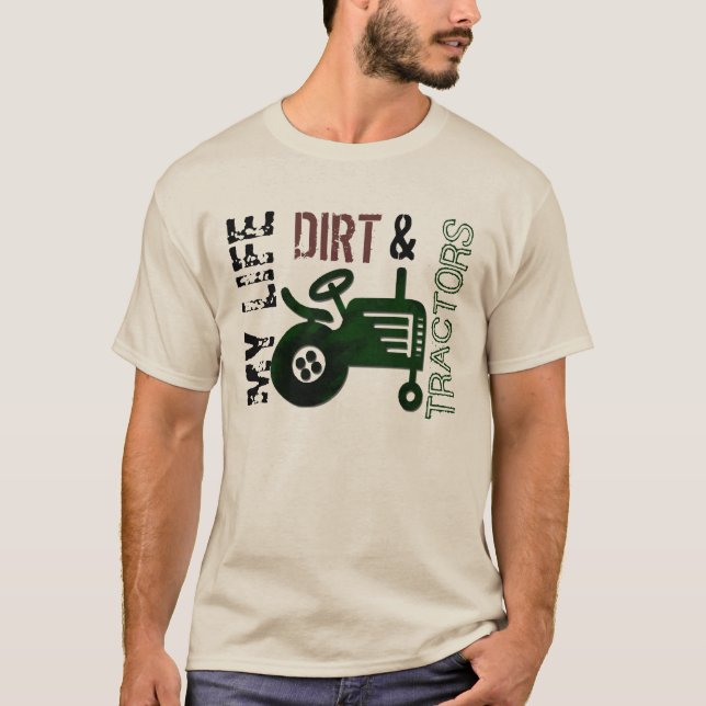 Farner T-shirt, My life dirt and tractors T-Shirt (Front)