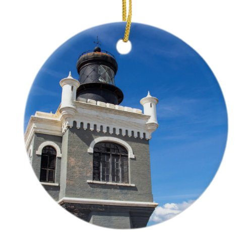 Faro Lighthouse Ceramic Ornament