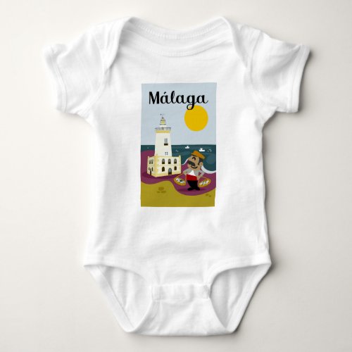 Faro Mlaga Baby Bodysuit