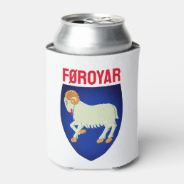 Faroe Islands coat of arms (DENMARK) Can Cooler