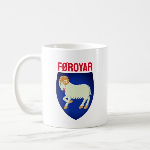 Faroe Islands coat of arms DENMARK Coffee Mug