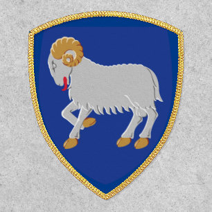 Faroe Islands coat of arms (DENMARK) Patch