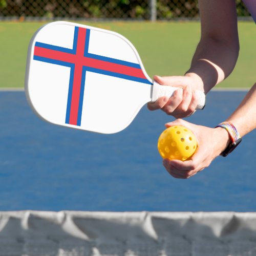 Faroe Islands coat of arms DENMARK Pickleball Paddle