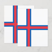 Faroe Islands flag (Front/Back)
