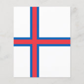 Faroe Islands flag (Back)