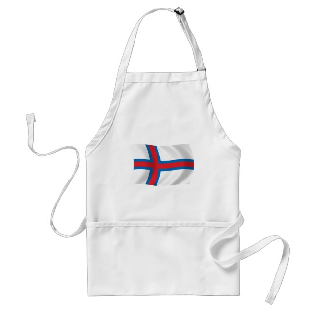 Faroe Islands Flag Apron (Front)
