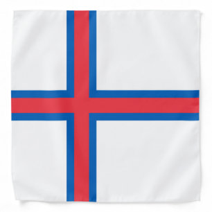 Faroe Islands flag Bandana