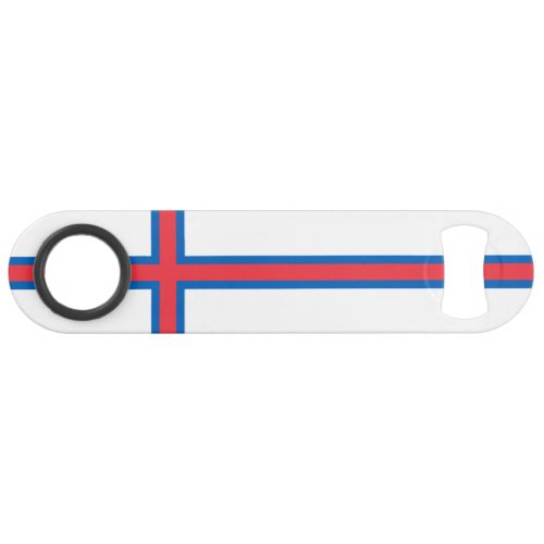 Faroe Islands Flag Bar Key