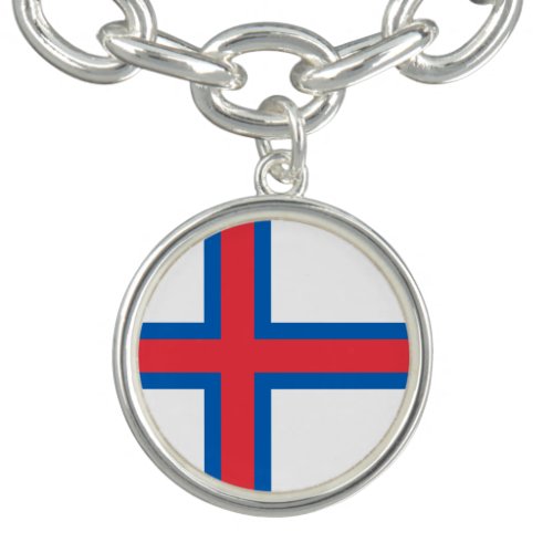 Faroe Islands Flag Bracelet