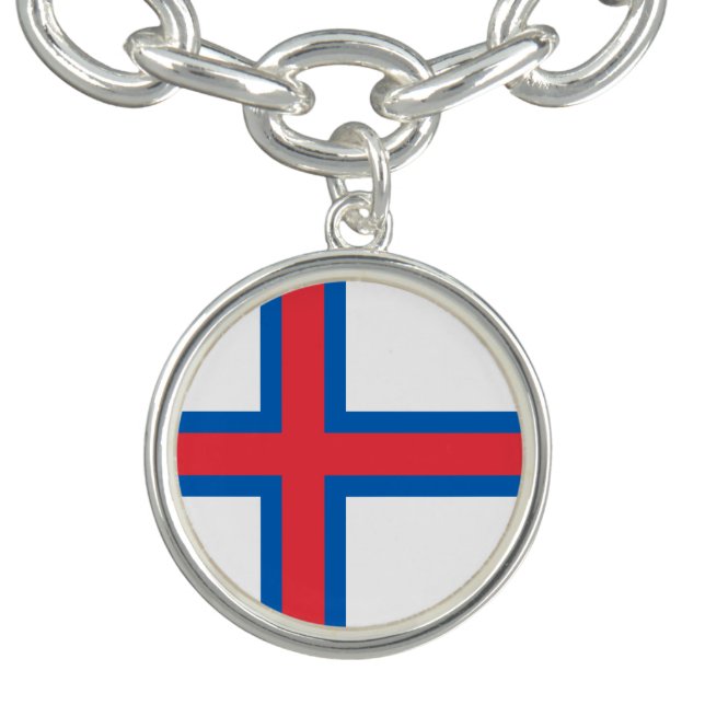 Faroe Islands Flag Bracelet (Design)