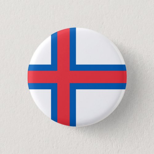 Faroe Islands Flag Button