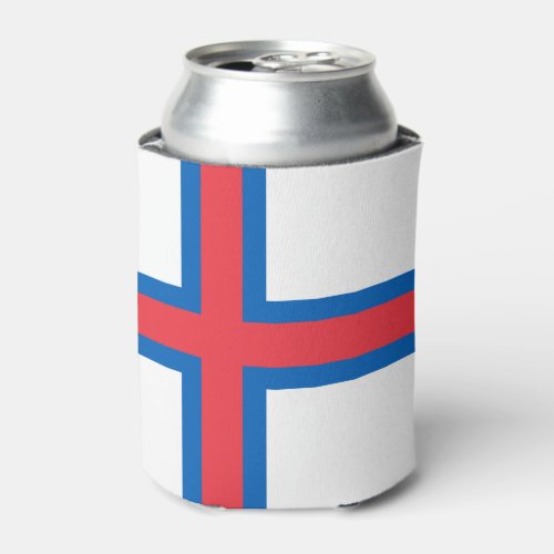 Faroe Islands Flag Can Cooler
