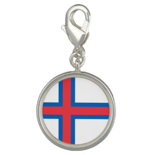 Faroe Islands Flag Charm